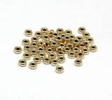Margele Gold Filled Rondele 3.0x1,5H1.2 mm - 1 Buc